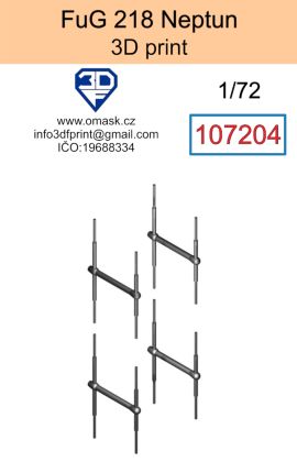 1:72 FuG 218 Neptun (3D print)