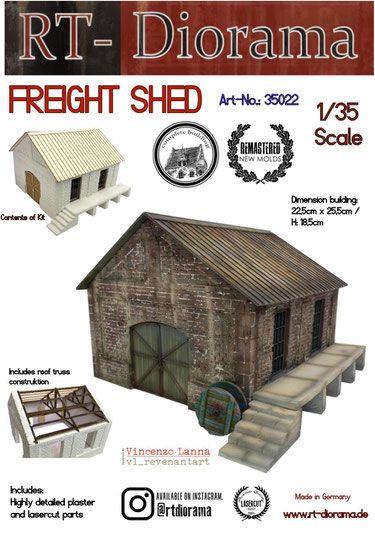 1:35 FREIGHT SHED