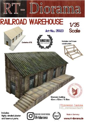 1:35 RAILROAD WAREHOUSE