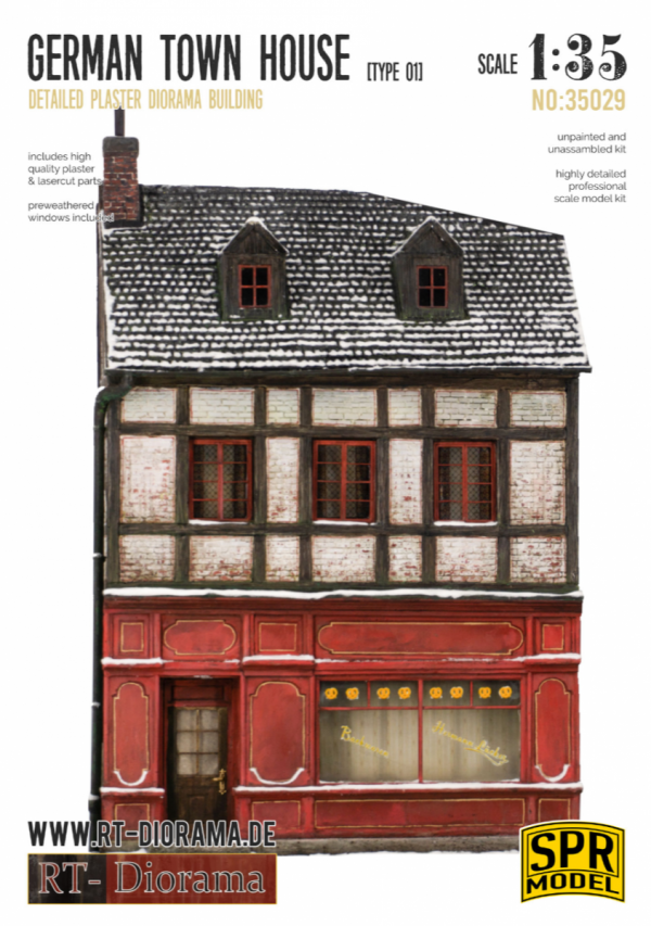 1:35 German town house No.1