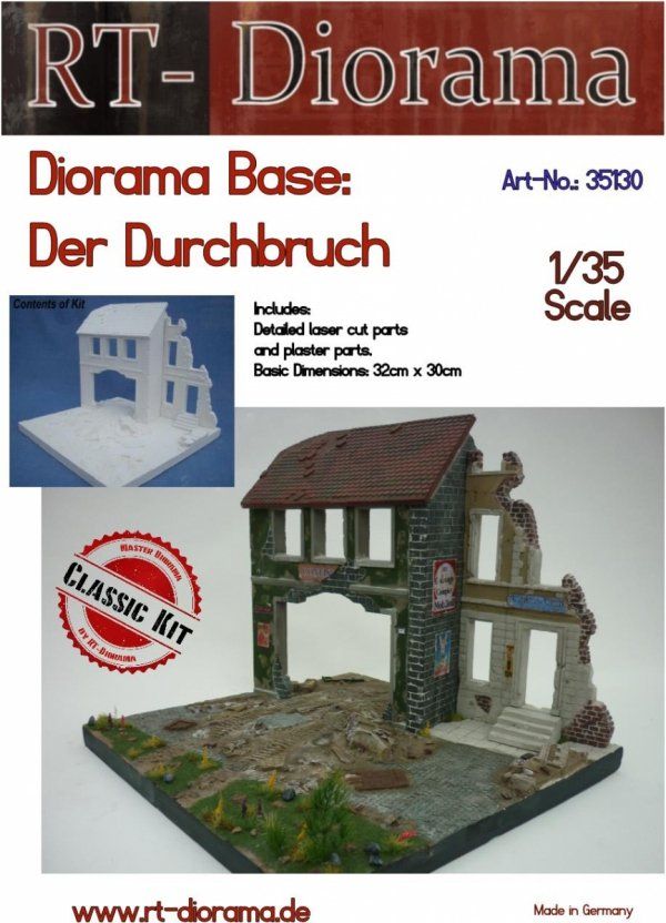 1:35 Diorama-Base: 