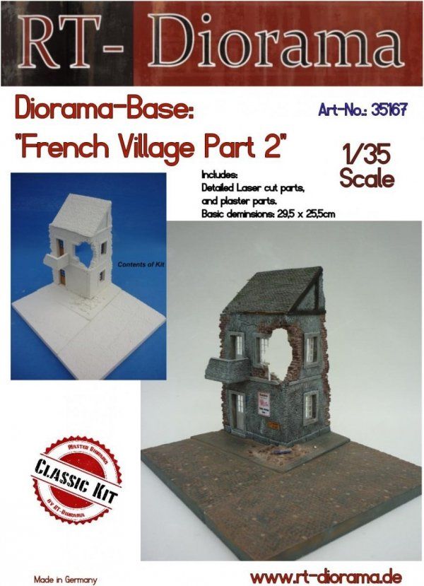 1:35 Diorama-Base: 