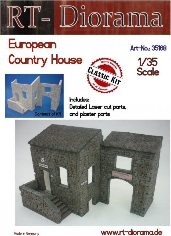 1:35 European Country House 