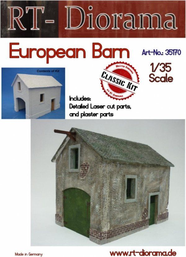 1:35 European Barn