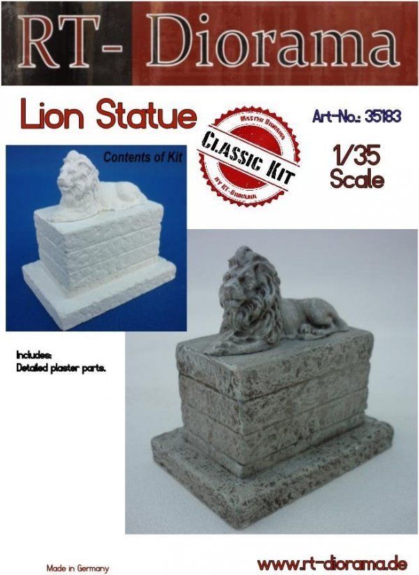 1:35 Lion Statue