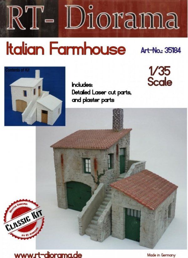 1:35 Italian Farm House