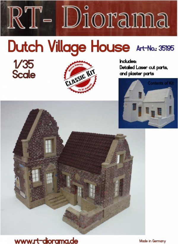 1:35 Dutch Village House