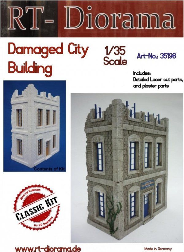 1:35 Damaged City Building