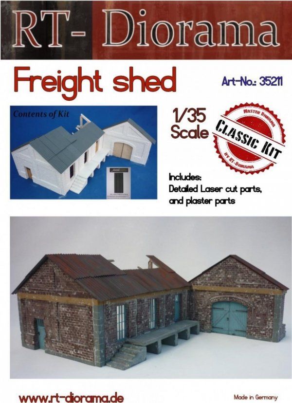 1:35 Freight Shed (Modular System)