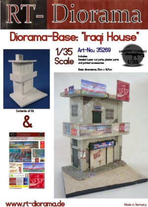 1:35 Diorama-Base: Iraqi House