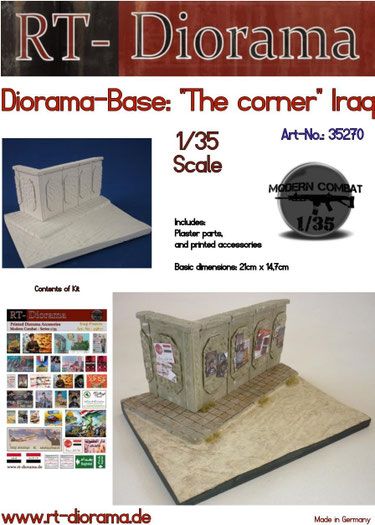 1:35 Diorama-Base: 
