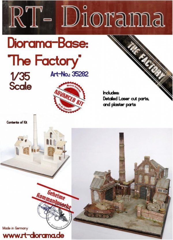 1:35 Diorama-Base: The Factory