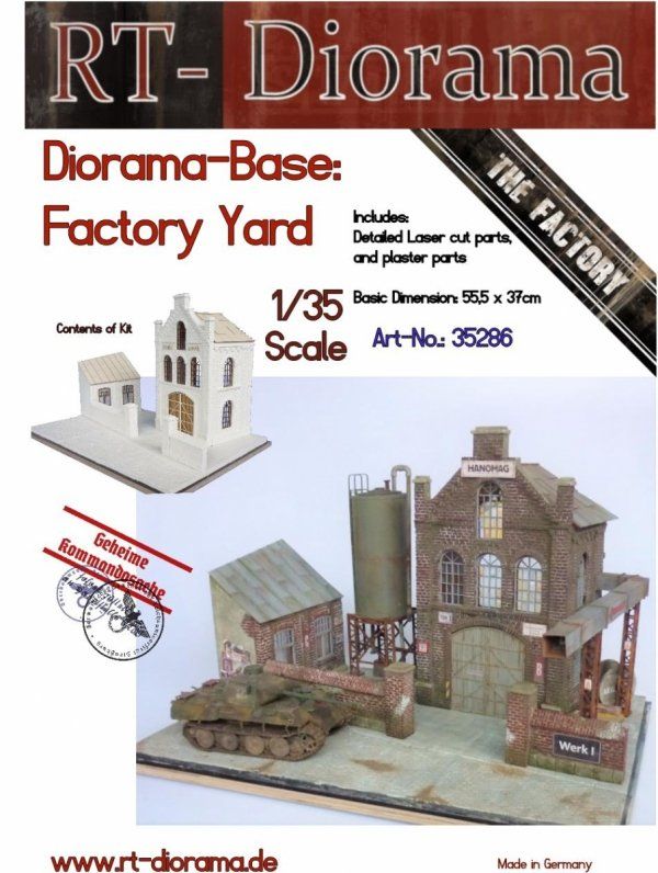 1:Diorama-Base: Factory Yard