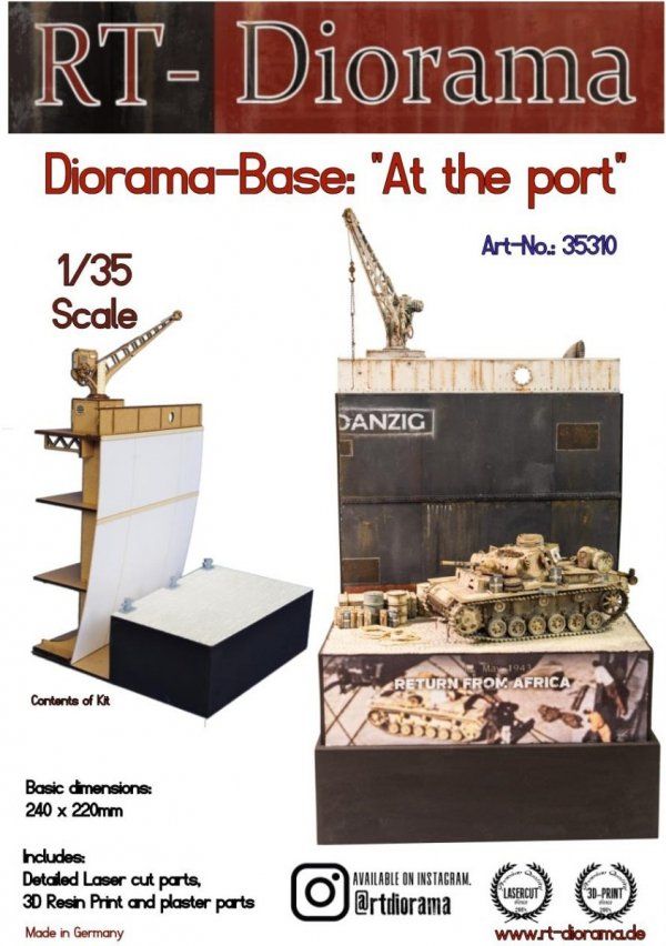 1:35 Diorama-Base: At the port