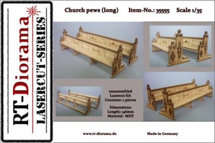 1:35 Church pews (long)