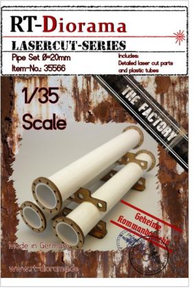 1:35 Pipe Set D=20mm (3pcs.)