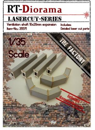 1:35 Ventilation shaft 10x20mm expansion