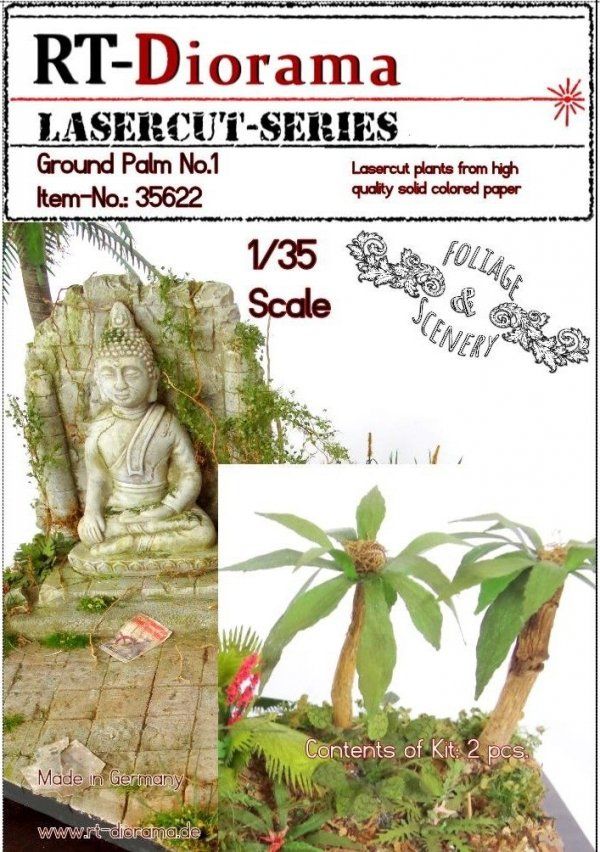 1:35 Ground Palm leaves No.1