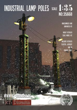 1:35 Industrial Lamp Poles (2pcs.)