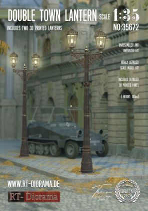 1:35 Double Town Lantern Set (2pcs.)