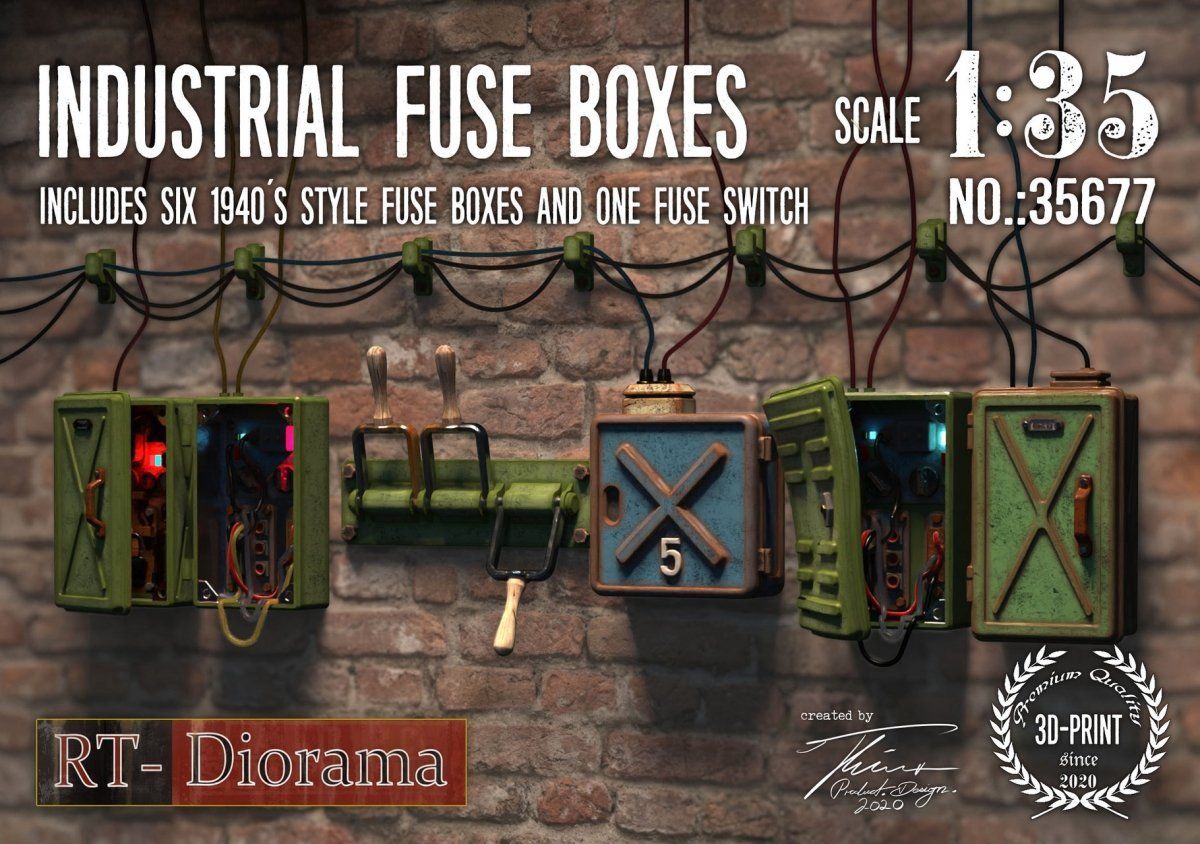 1:35 Industrial Fuse Boxes