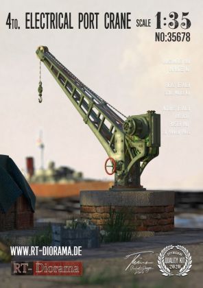 1:35 4to. Elektrical Port Crane