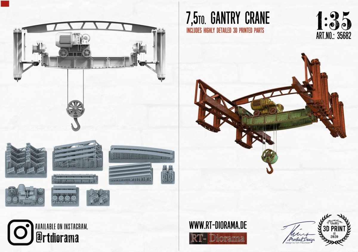 1:35 7,5to Gantry Crane