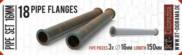 1:35 Pipe Set 16mm