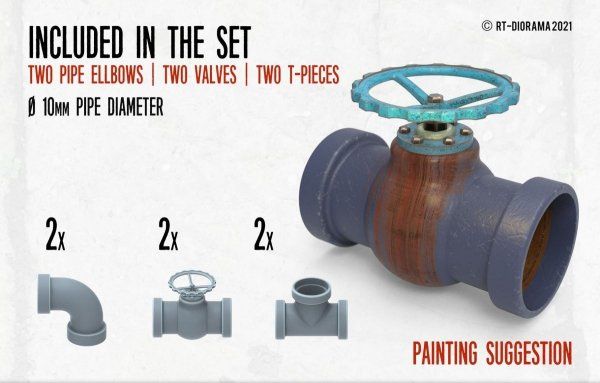 1:35 Pipe Misc. 10mm