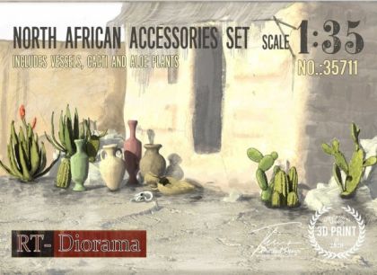 1:35 North African Accessories Set