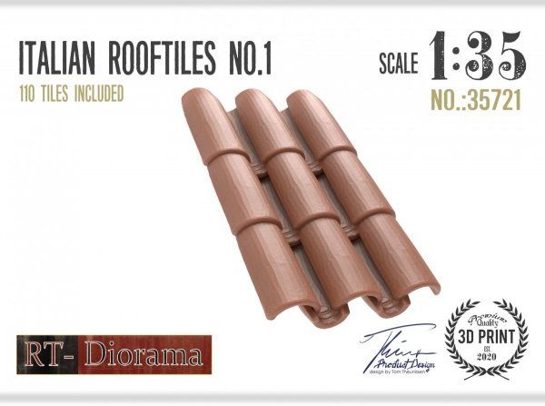 1:35 Italian Rooftiles No.1