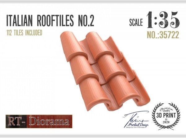 1:35 Italian Rooftiles No.2