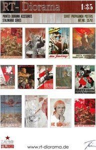 1:35 Printed Accessories: Soviet Propagande Posters
