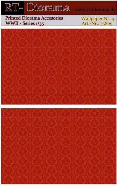 1:35 Printed Accessories: Wallpaper Nr.4