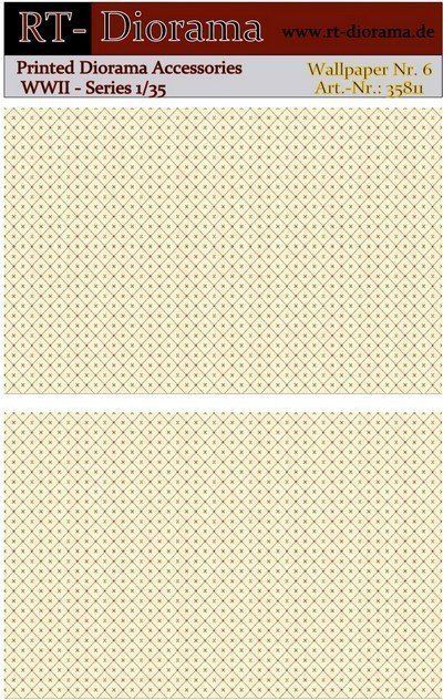 1:35 Printed Accessories: Wallpaper Nr.6