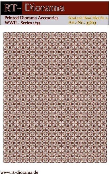 1:35 Printed Accessories: Wall and Floor Tiles Nr.2
