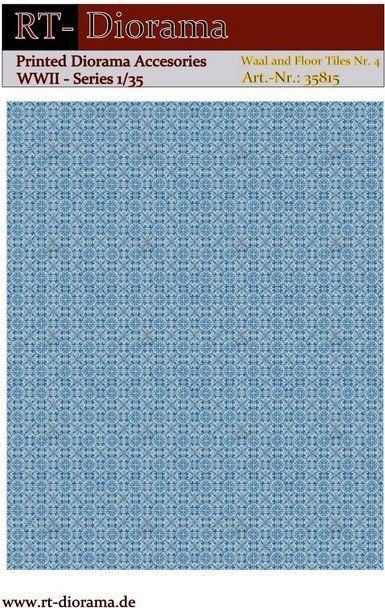 1:35 Printed Accessories: Wall and Floor Tiles Nr.4