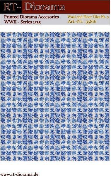 1:35 Printed Accessories: Wall and Floor Tiles Nr.5
