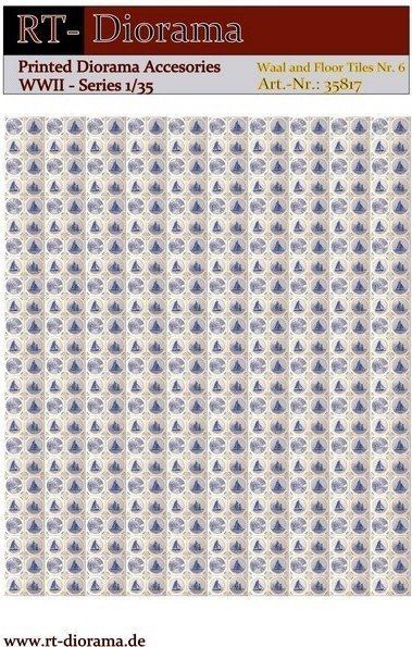 1:35 Printed Accessories: Wall and Floor Tiles Nr.6