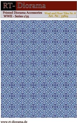 1:35 Printed Accessories: Wall and Floor Tiles Nr.8