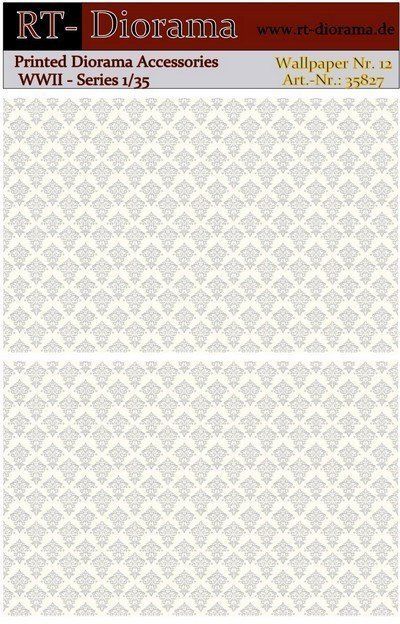 1:35 Printed Accessories: Wallpaper Nr.12