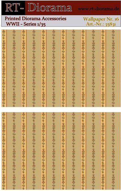 1:35 Printed Accessories: Wallpaper Nr.16
