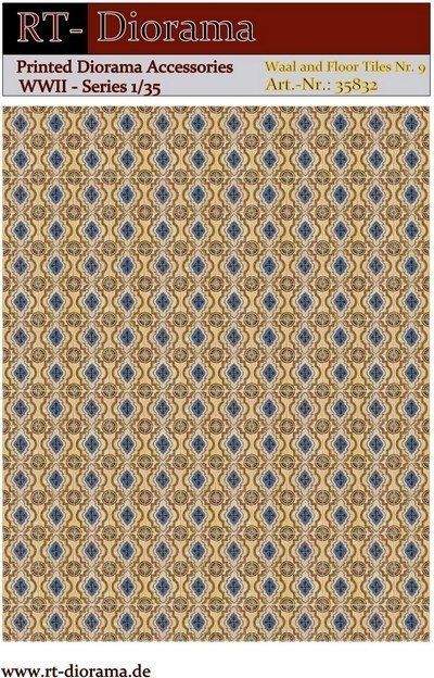 1:35 Printed Accessories: Wall and Floor Tiles Nr.9