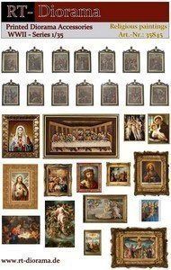 1:35 Printed Accessories: Religious - Paintings