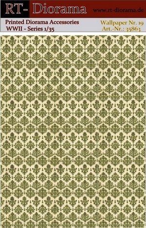 1:35 Printed Accessories: Wallpaper Nr.19