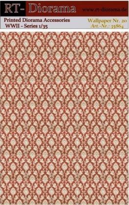 1:35 Printed Accessories: Wallpaper Nr.20