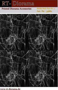 1:35 Printed Accessories: Marble black Floor Nr.4