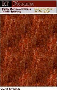 1:35 Printed Accessories: Granite red Floor Nr.5