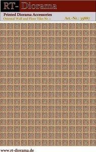 1:35 Printed Accessories: Oriental Wall and Floor Tiles Nr.1