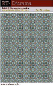 1:35 Printed Accessories: Oriental Wall and Floor Tiles Nr.4